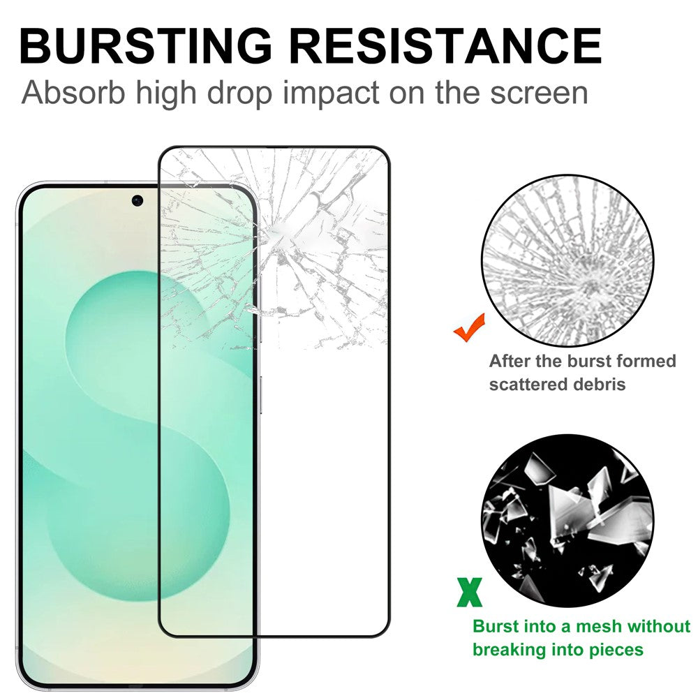 AGC Full Cover Tempered Glass Film for Samsung S26