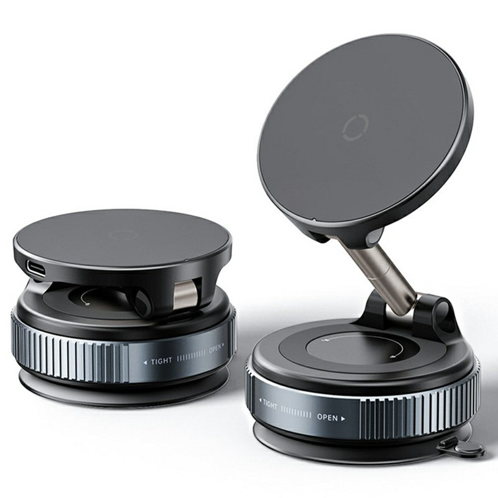 suporte magnético com carregamento wireless 15w para carro