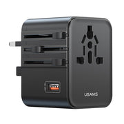 adaptador universal usams cc309 para viagem