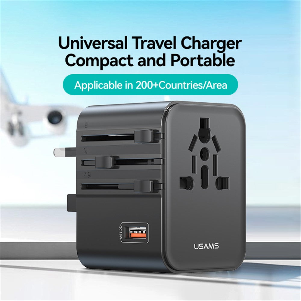 carregador portátil com compatibilidade global e 2500w