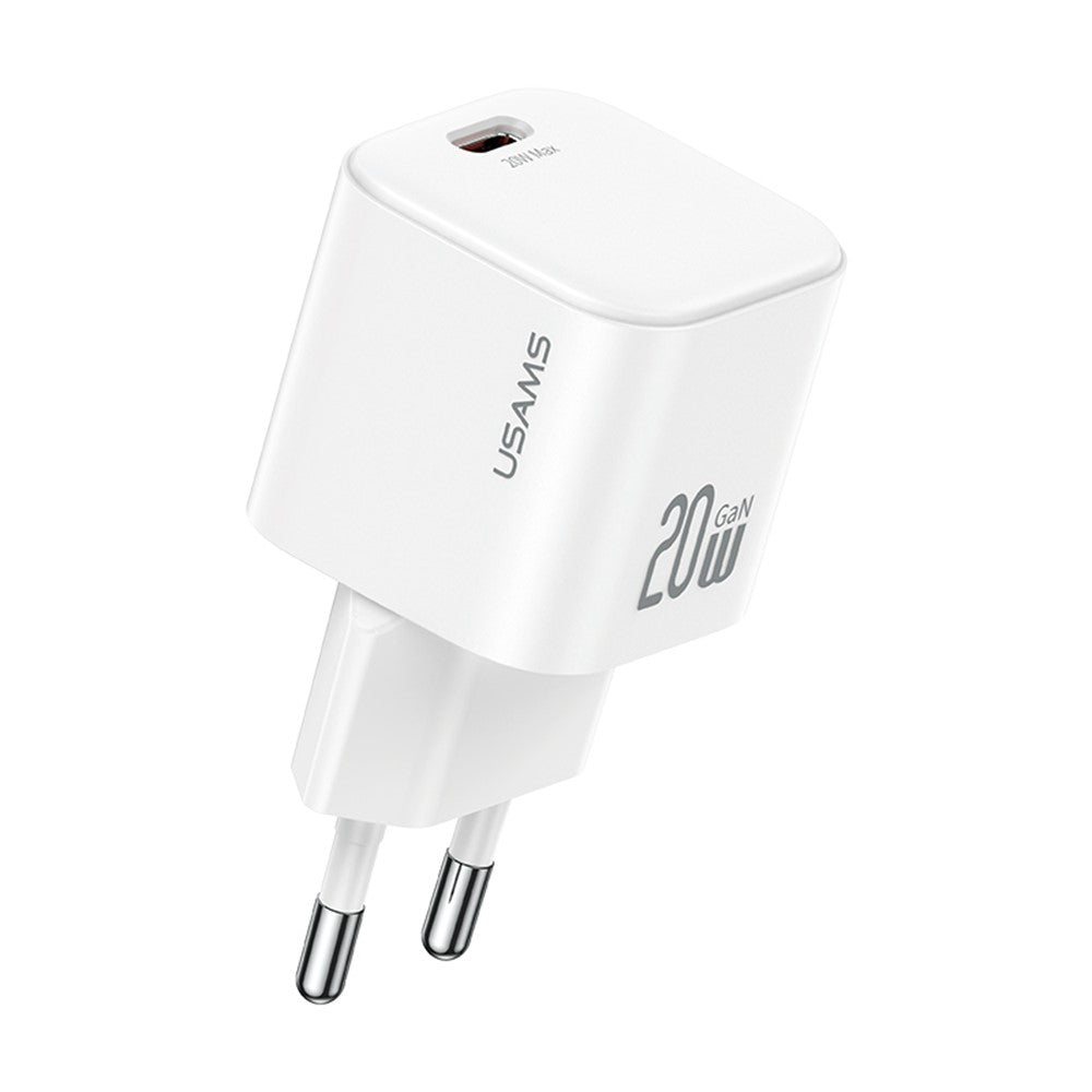 USAMS CC260 – GaN 20W USB-C Compact Charger