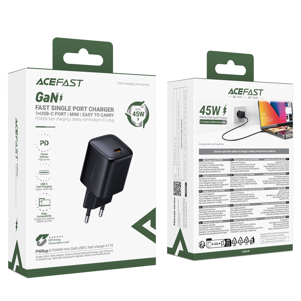 Acefast A119 GaN 45W USB-C Fast Charger