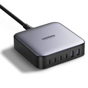 carregador ugreen gan 200w com 4 portas usb-c e 2 usb-a