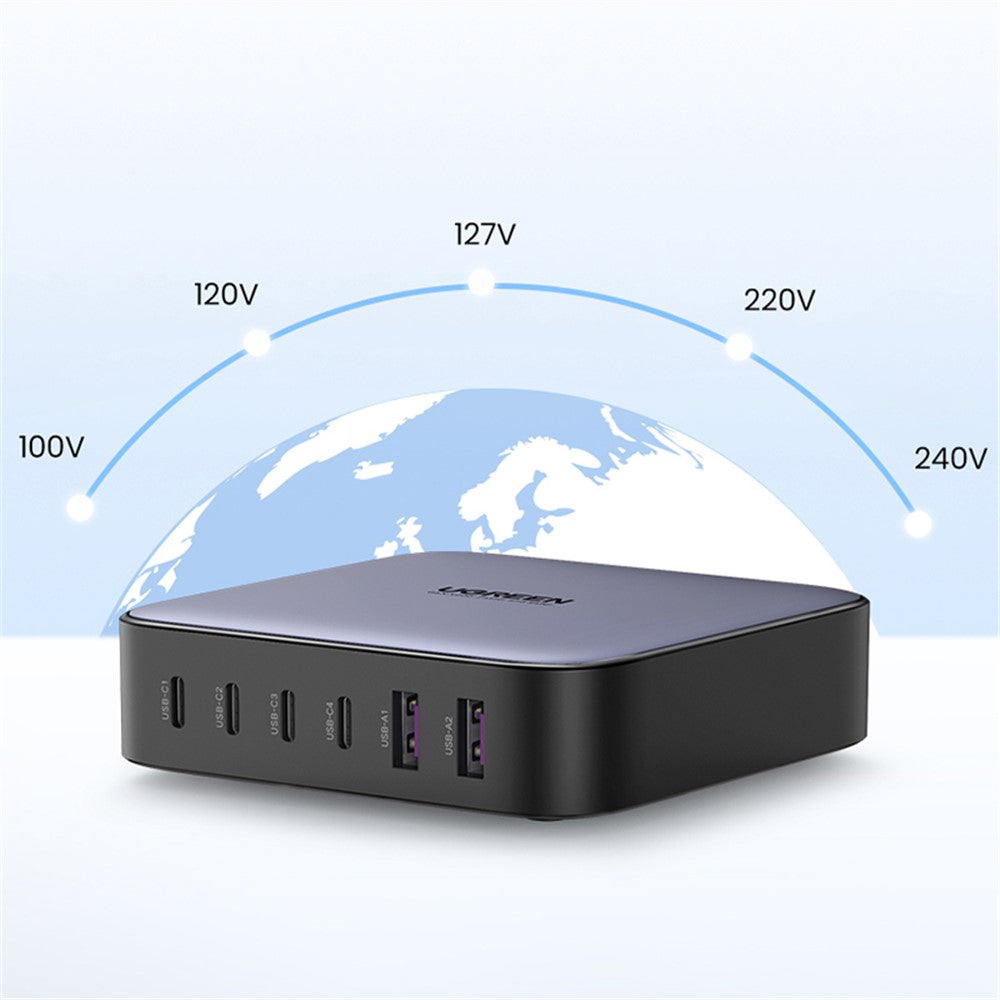 carregador rápido ugreen 200w pd 3.1 multiporta