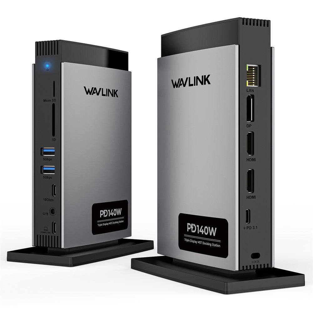 WAVLINK WL-UMD26 8K Docking Station with PD 140W