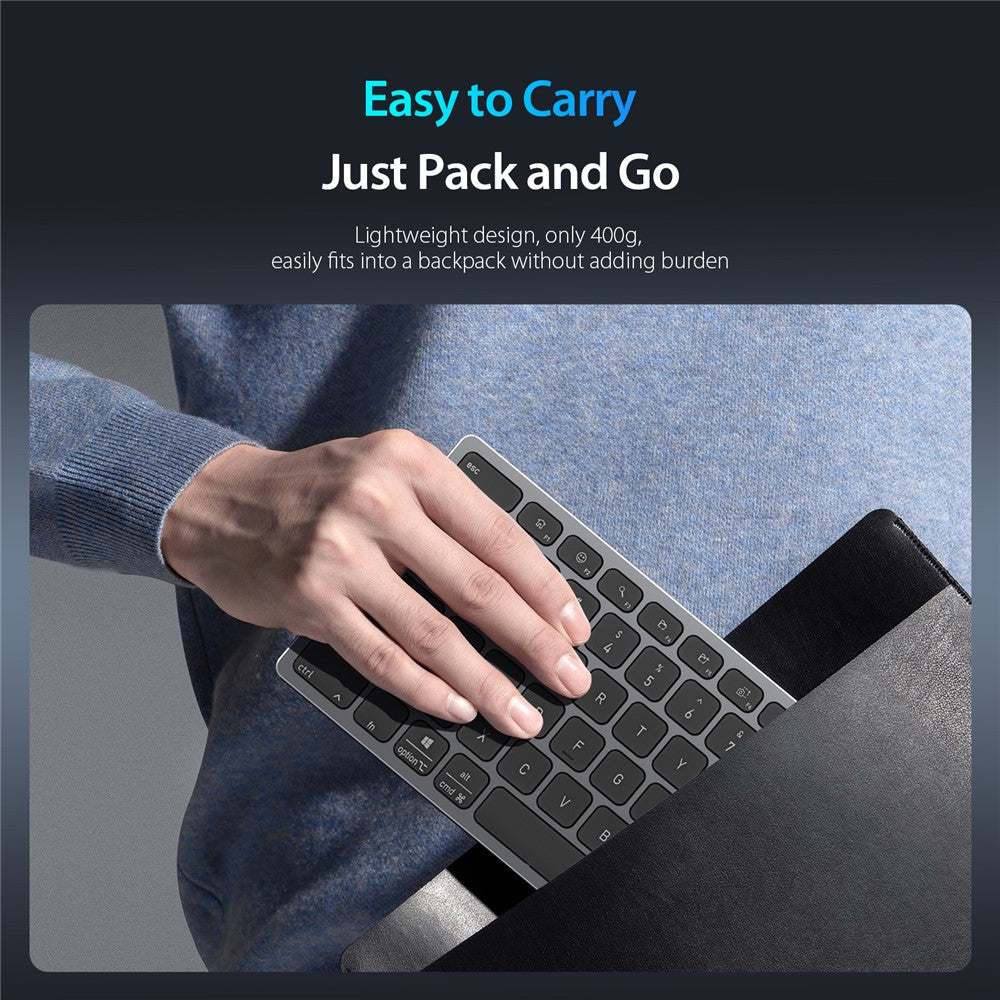 Teclado Wireless DUX DUCIS LK Series Silencioso