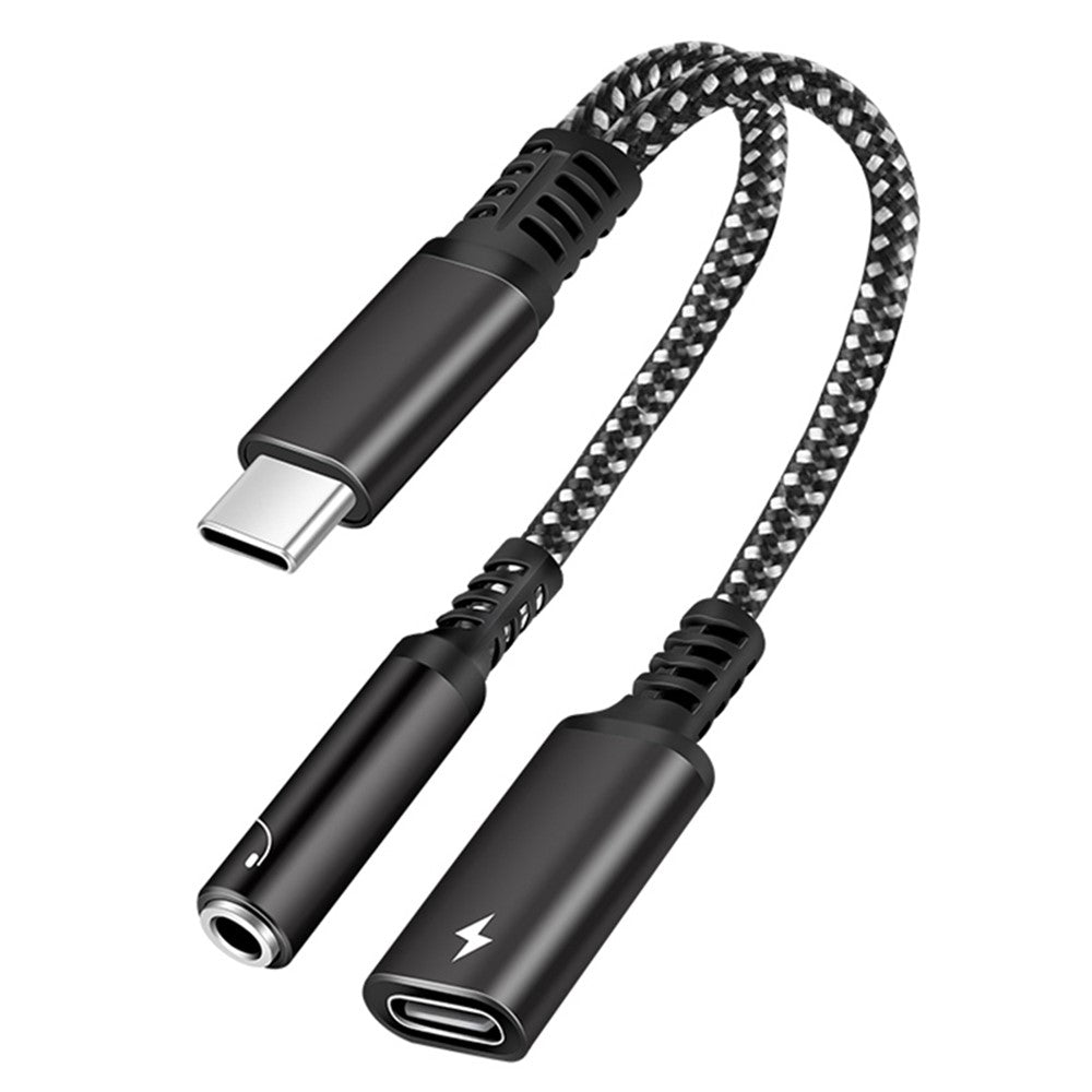 USB-C to 3.5mm and PD 60W 2-in-1 Adapter – Capas & Acessórios