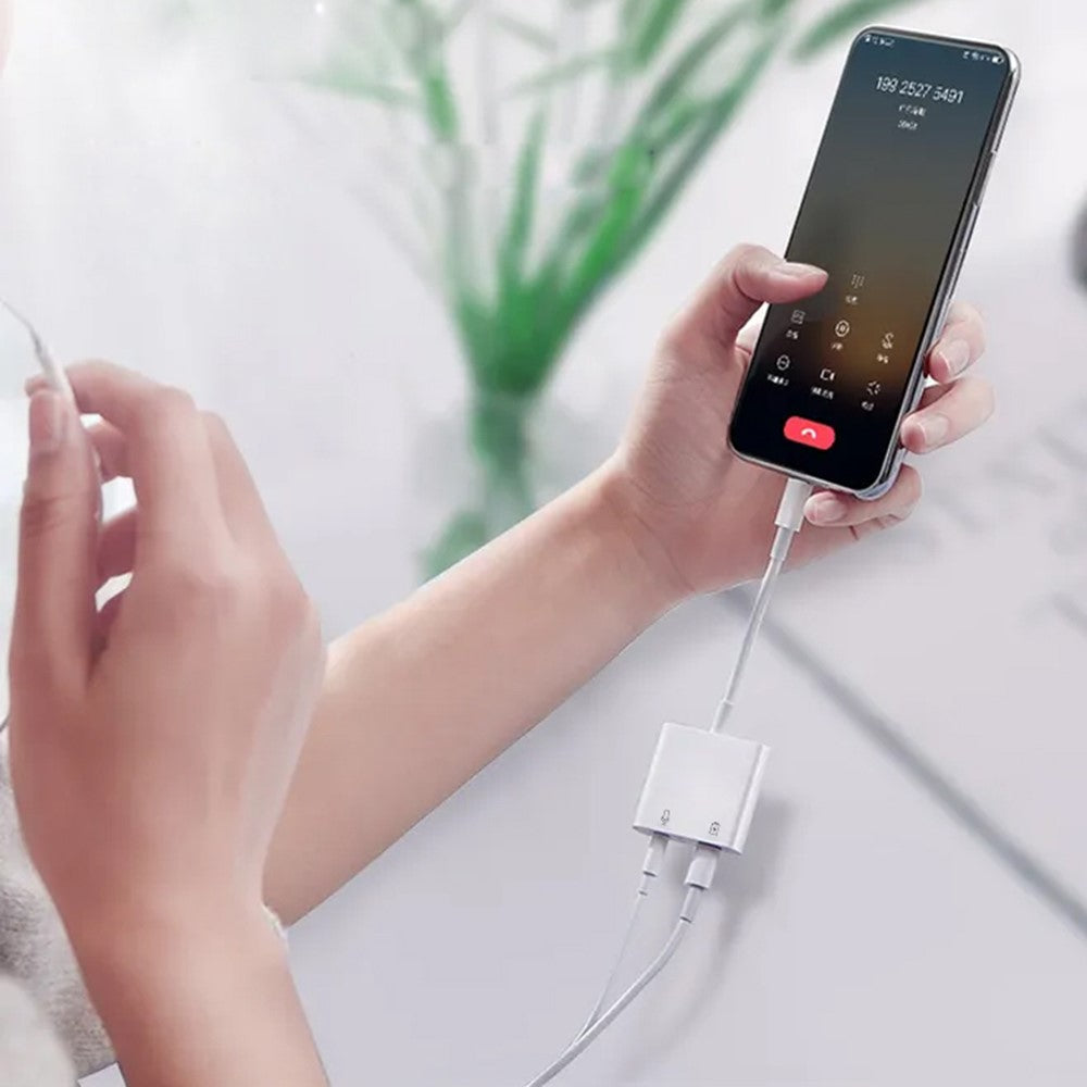 Adaptador USB-C para 3.5mm + Carregamento PD MH-CM33S