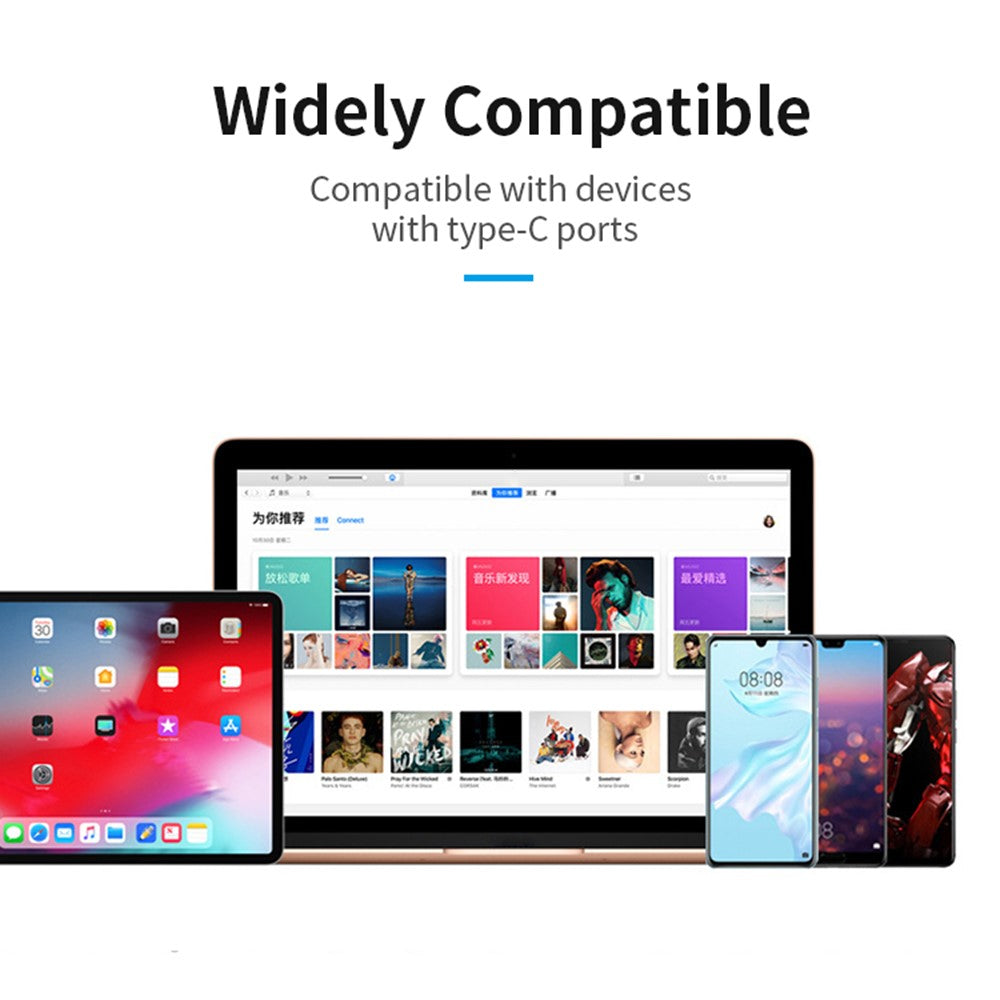 Adaptador USB-C para 3.5mm + Carregamento PD MH-CM33S