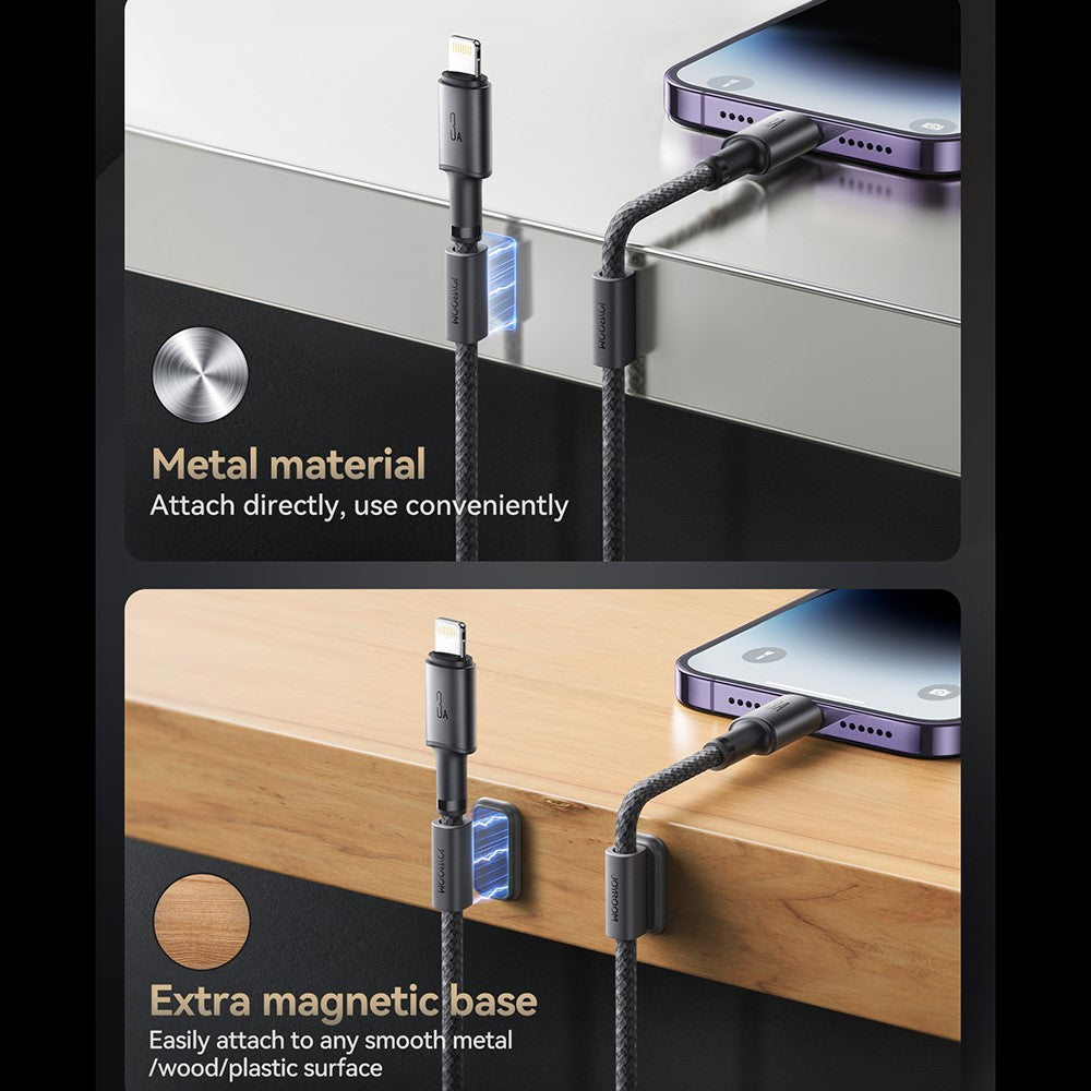 Cabo JOYROOM S-A50 USB-A para Lightning 3A 1.2m