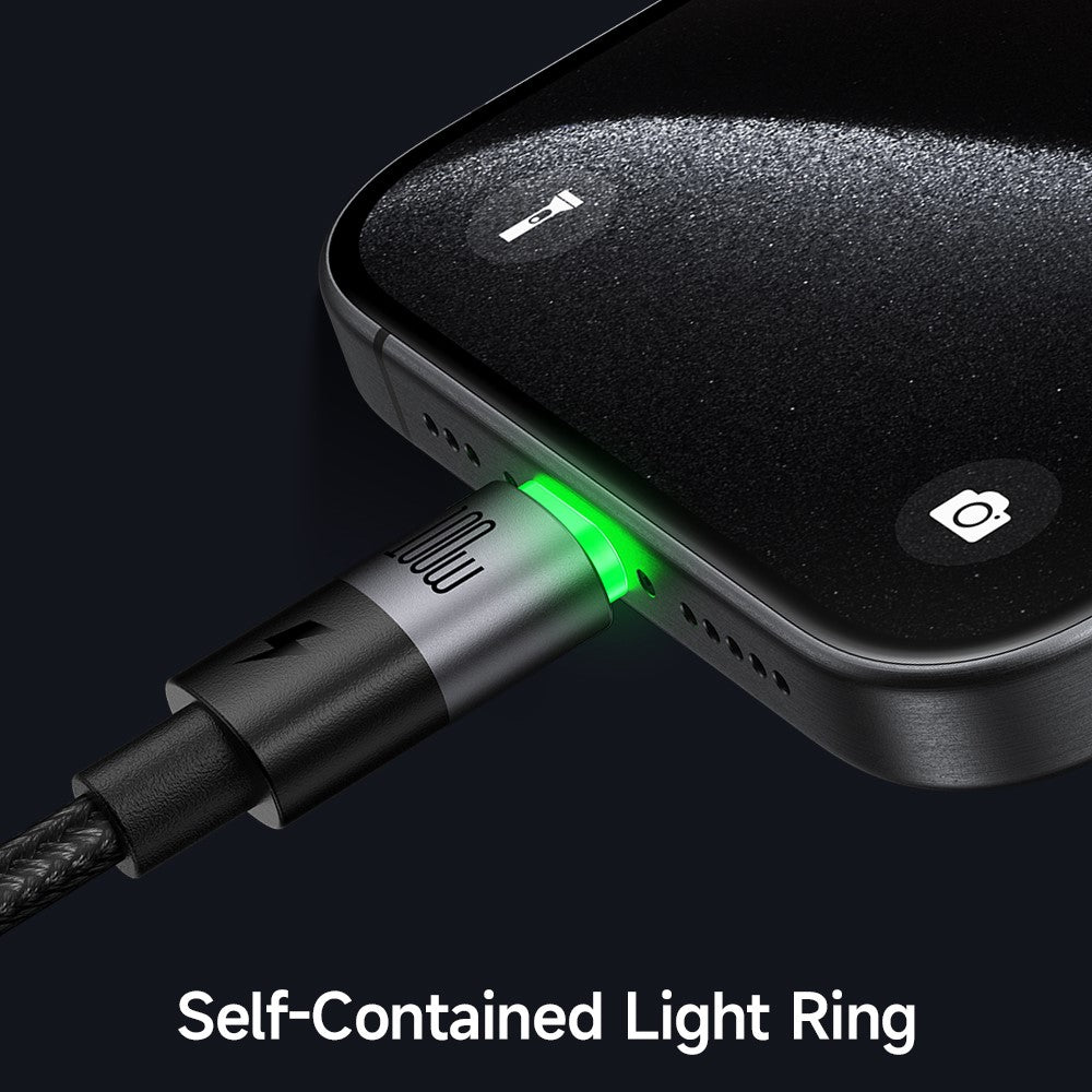 Cabo Mcdodo 2 em 1 USB-C para USB-C + Lightning – 100W