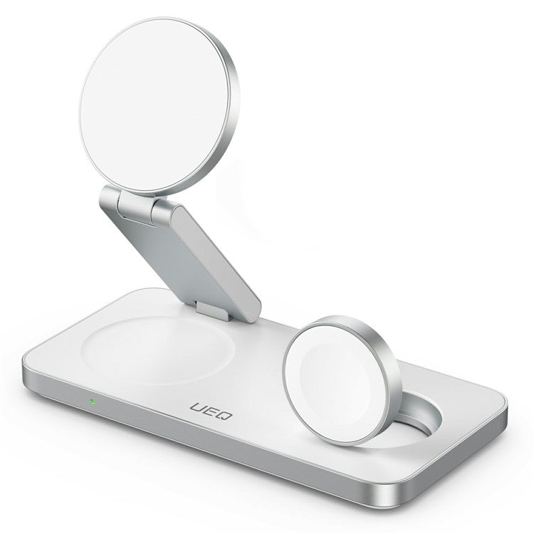 Carregador 3‑em‑1 magnético T8 para smartphone, smartwatch e earphones