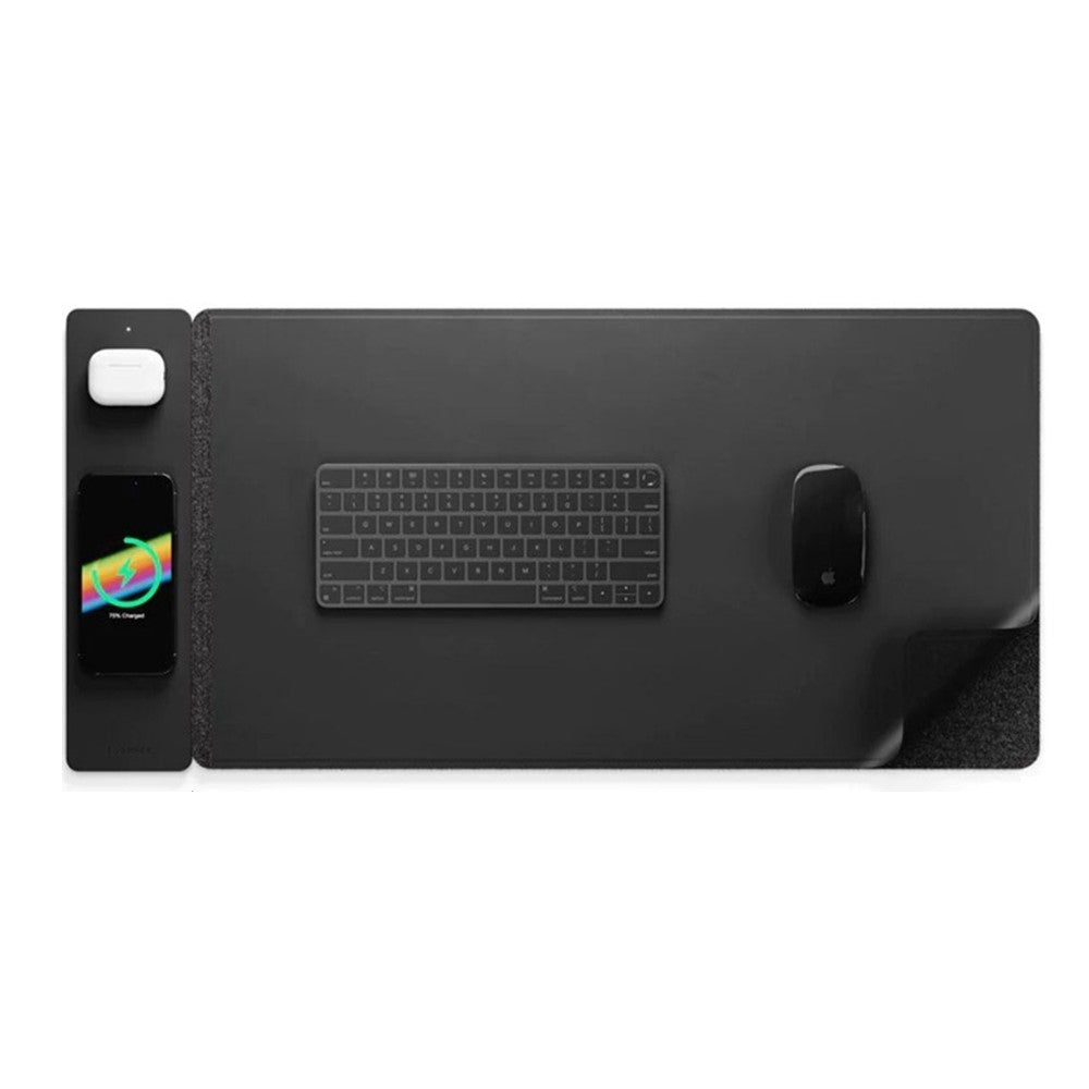 Tapete de Secretária S1300 com Carregamento Sem Fios 15W