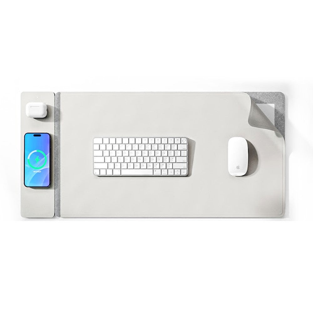 Tapete de Secretária S1300 com Carregamento Sem Fios 15W