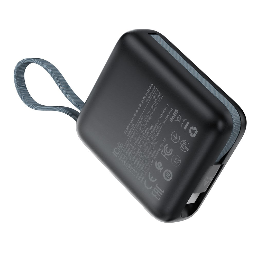 carregador portátil rápido acefast m23 22.5w