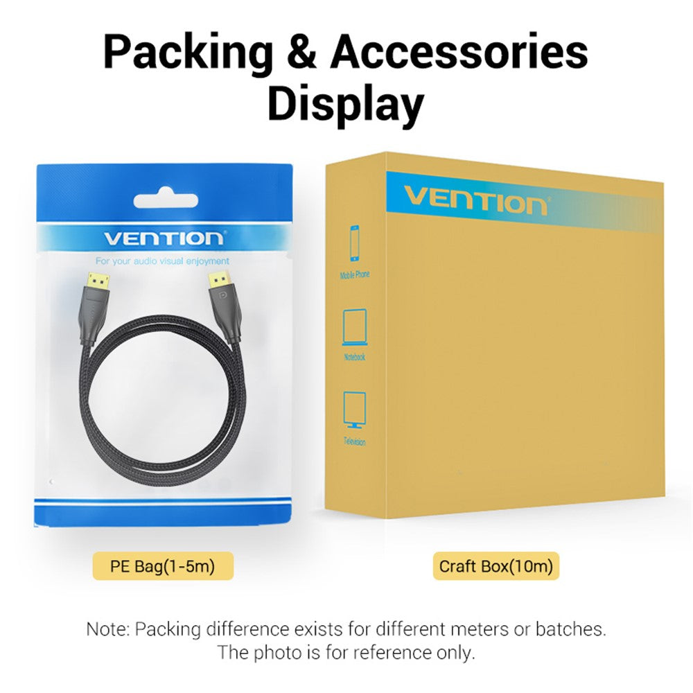 Cabo DisplayPort VENTION HCCBH 8K 60Hz 2m