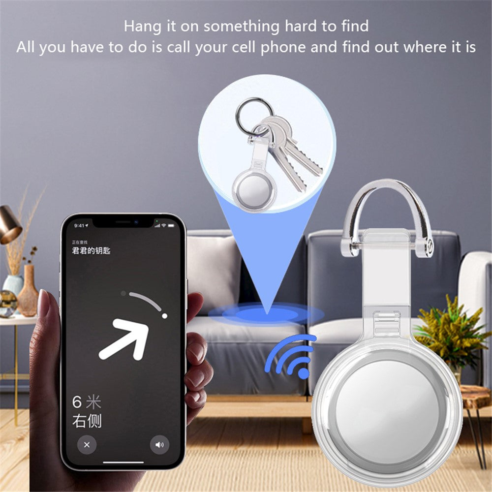 Transparent Waterproof PC Case for Apple AirTag