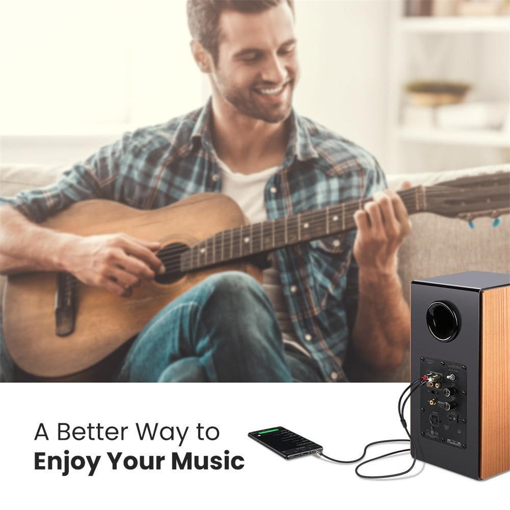 cabo 3.5mm para amplificador RCA