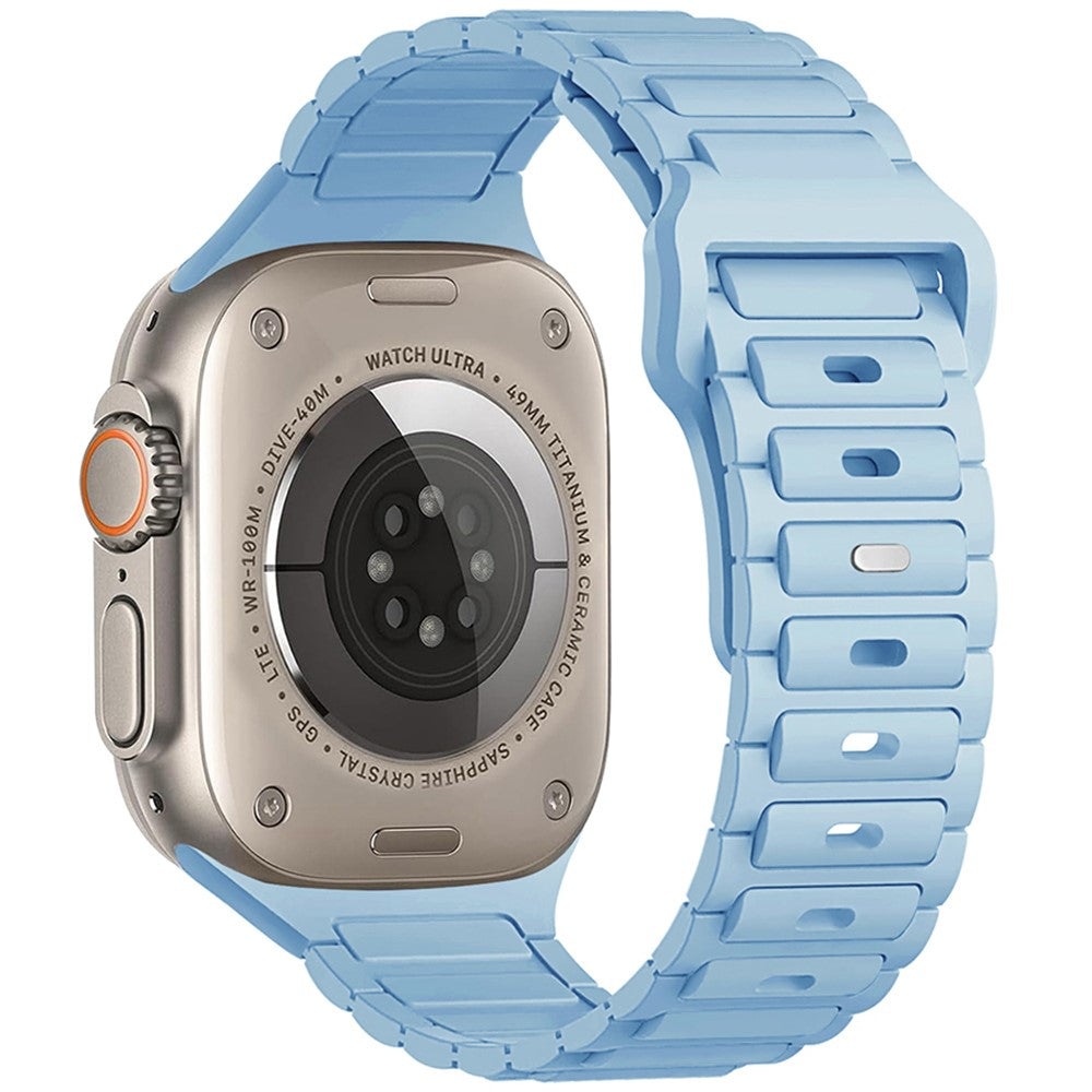 bracelete softband silicone para apple watch 42–49 mm