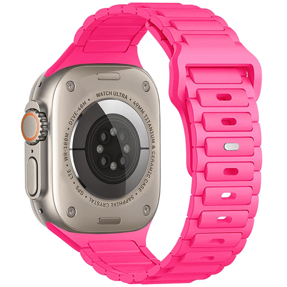 Bracelete SoftBand em Silicone para Apple Watch (42–49 mm)