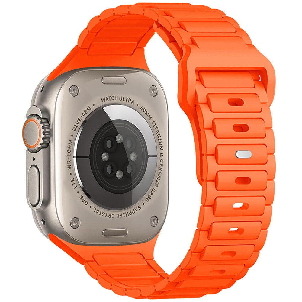 Bracelete SoftBand em Silicone para Apple Watch (42–49 mm)