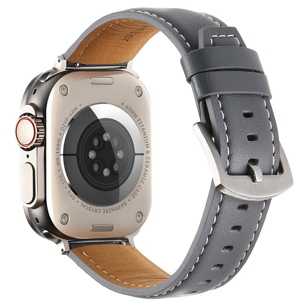 Bracelete em Pele Genuína para Apple Watch