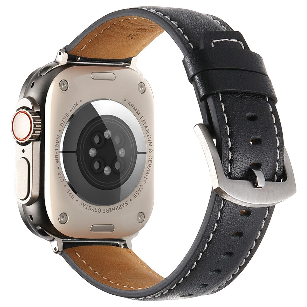 Bracelete em Pele Genuína para Apple Watch