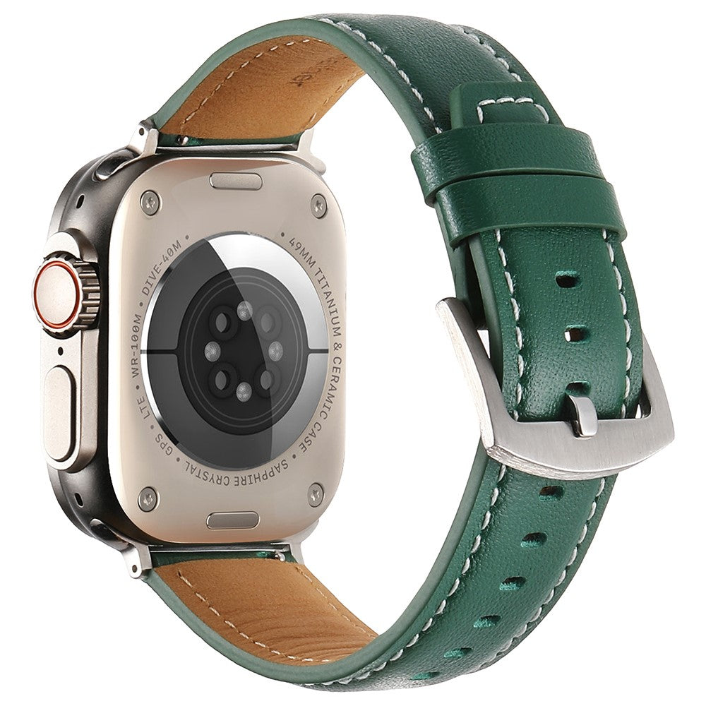 Bracelete em Pele Genuína para Apple Watch