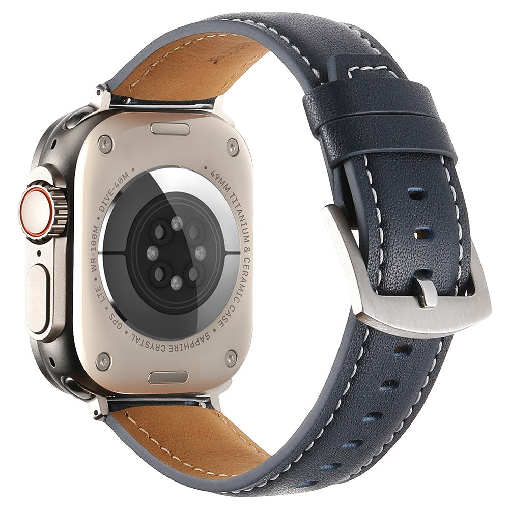 Bracelete em Pele Genuína para Apple Watch