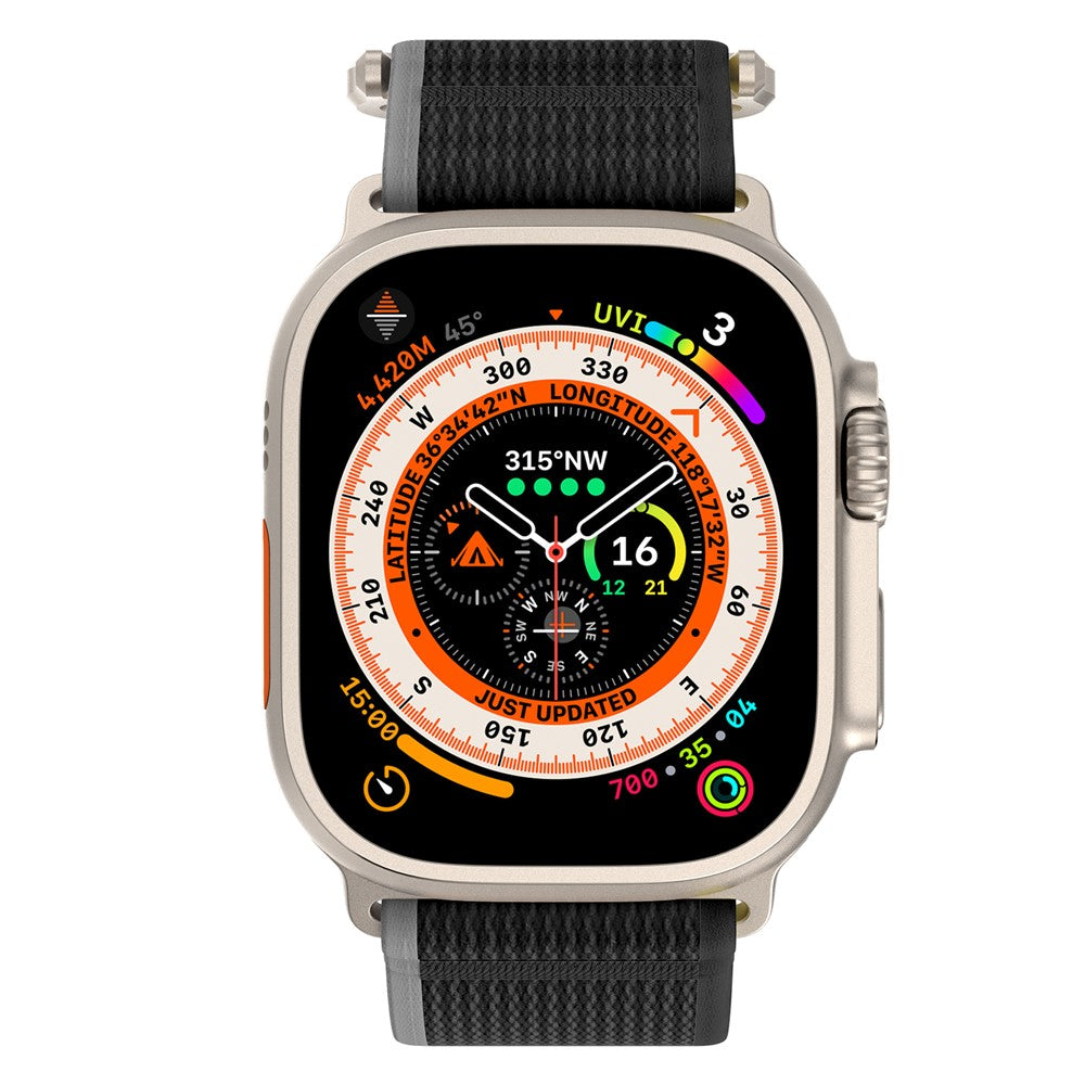 pulseira desportiva em tecido elástico apple watch todas as séries