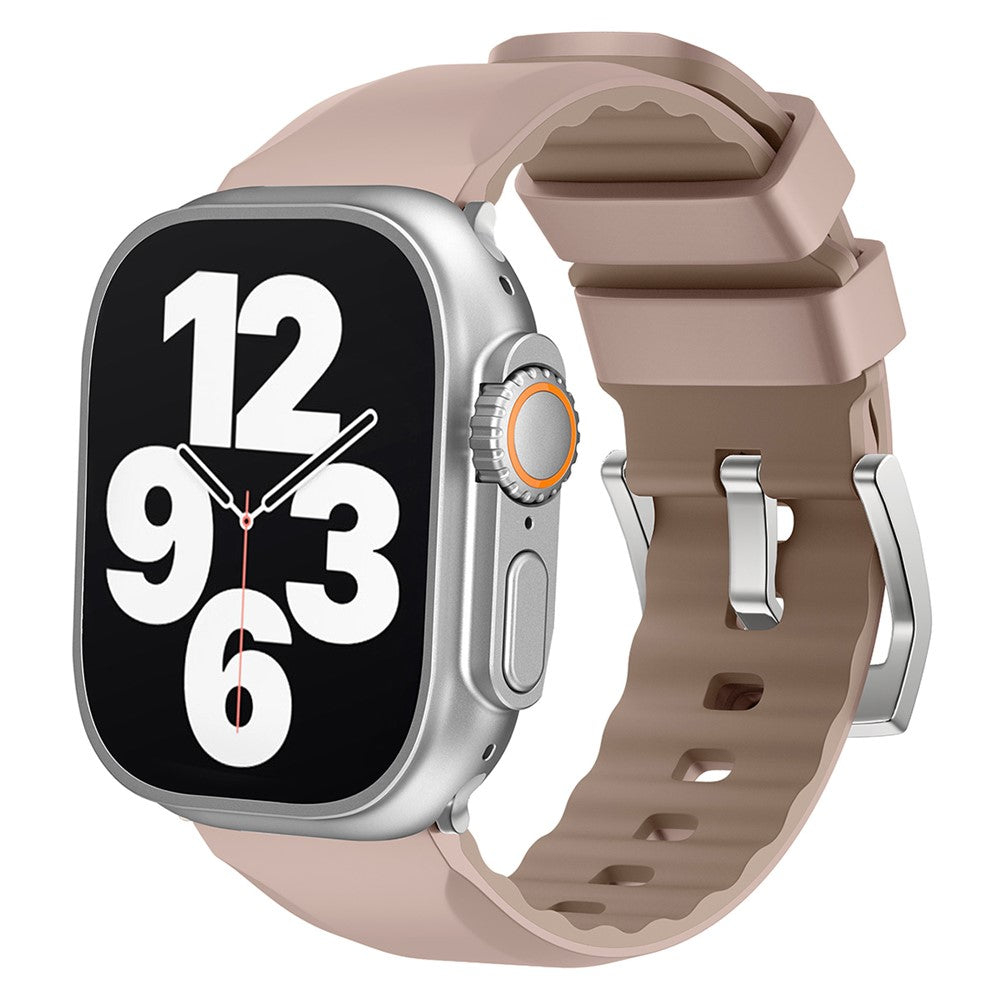 pulseira rosa silicone apple watch séries 1 a 11