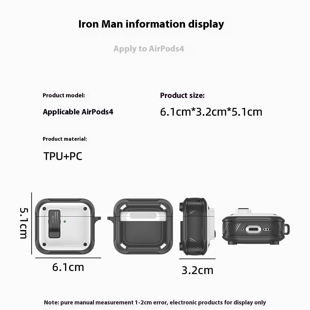 Capa Magnetic Shockproof para AirPods 4