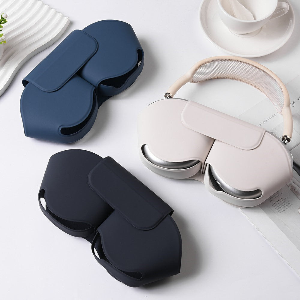 Capa em Pele PU com Modo de Suspensão para AirPods Max