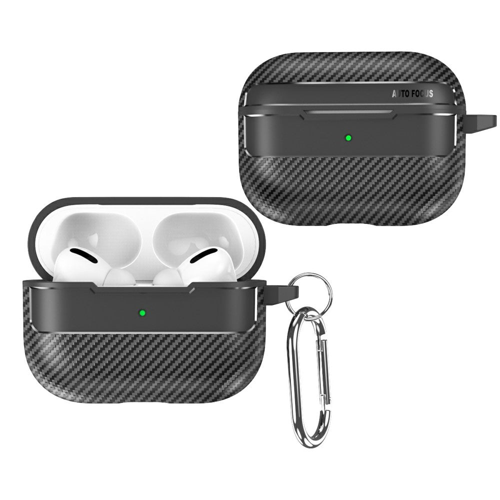 capa tpu fibra carbono apple airpods pro 3