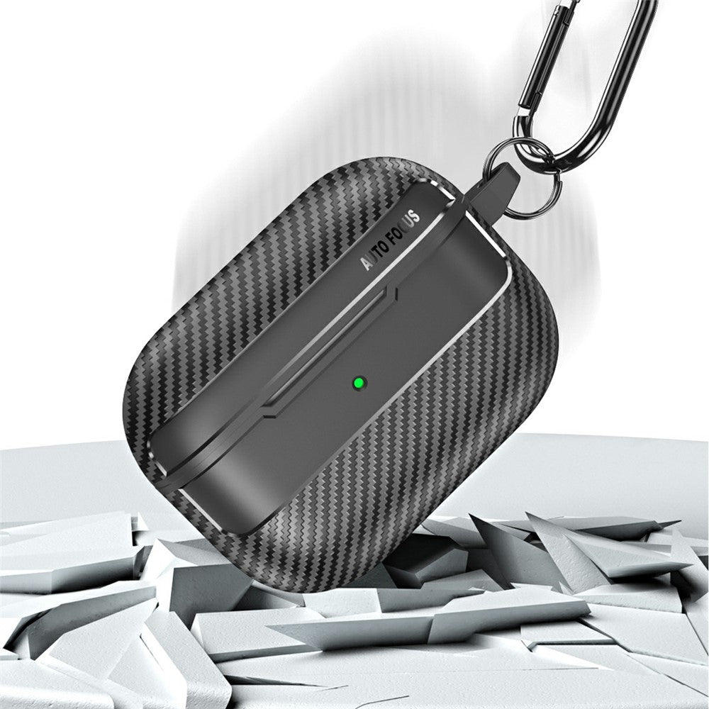 Capa Carbon Fiber para AirPods Pro 3