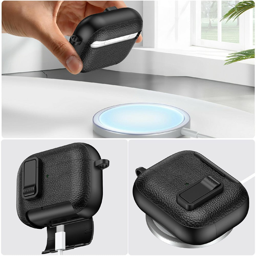 Capa com Suporte e Fecho para AirPods Pro 3