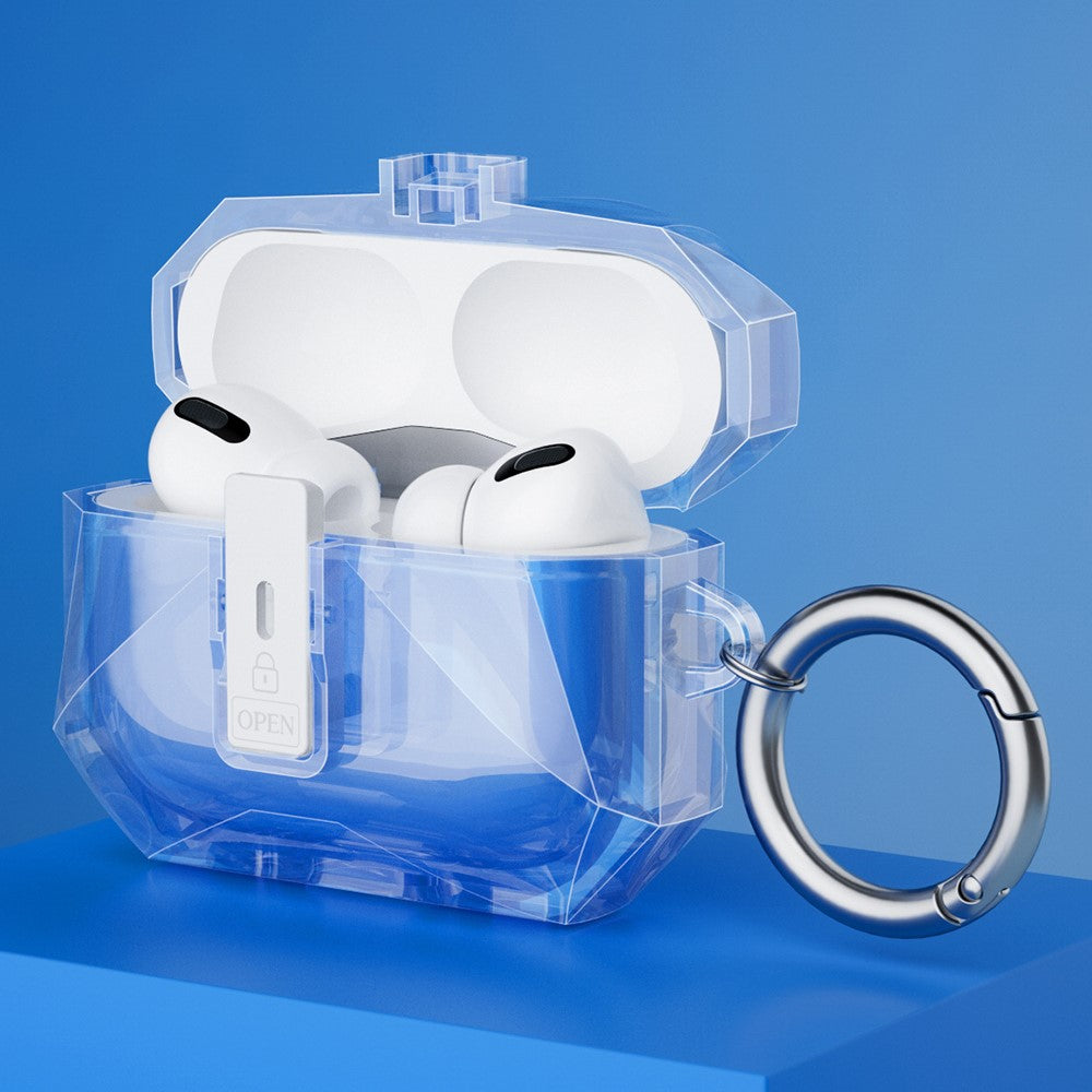 capa coteci diamond transparente para airpods pro 3