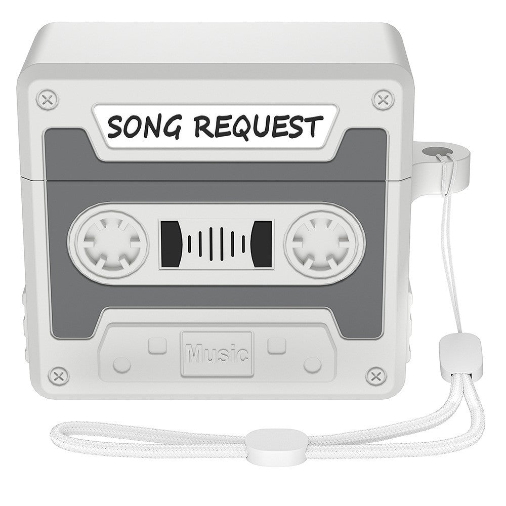 Capa Retro Cassette em Silicone para AirPods Pro 3