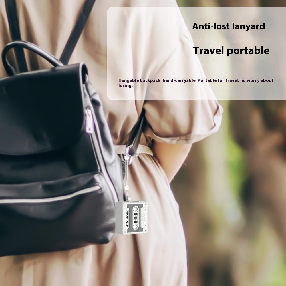 Capa Retro Cassette em Silicone para AirPods Pro 3