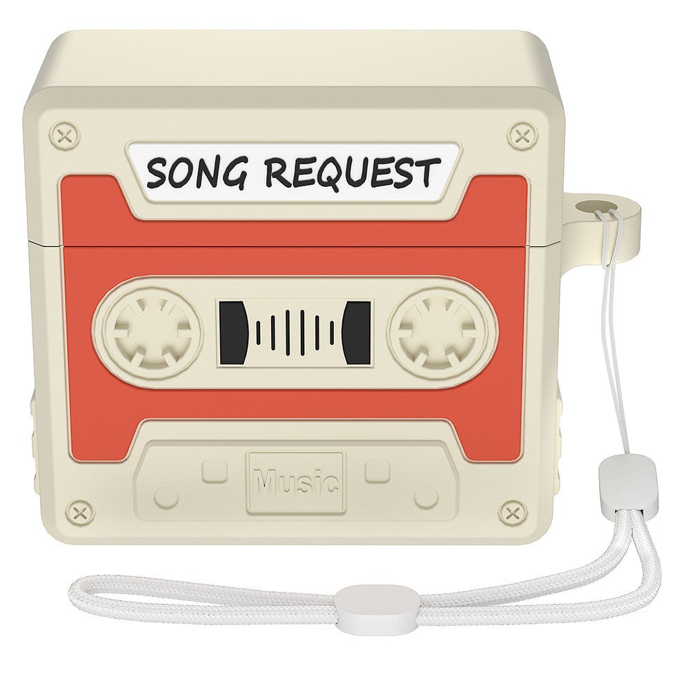 Capa Retro Cassette em Silicone para AirPods Pro 3