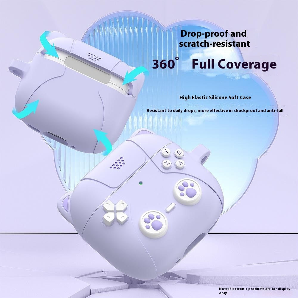 Capa Cat Paw em Silicone para AirPods Pro 3