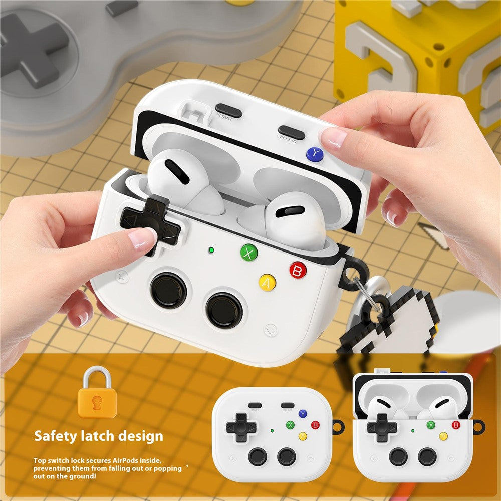 Capa Vintage Game Console em PC para AirPods Pro 3