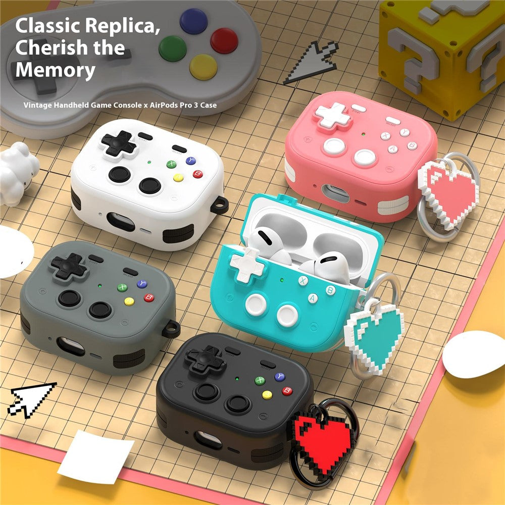 Capa Vintage Game Console em PC para AirPods Pro 3