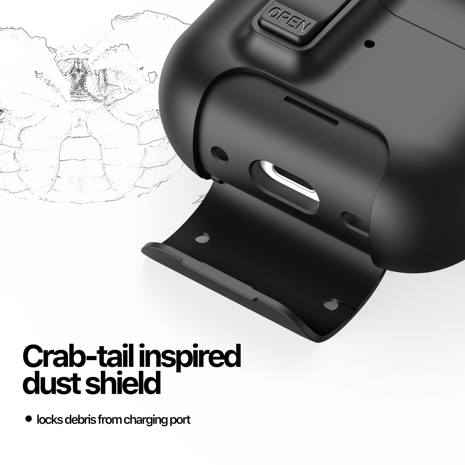 Capa Dux Ducis PECQ Series para AirPods Pro 3