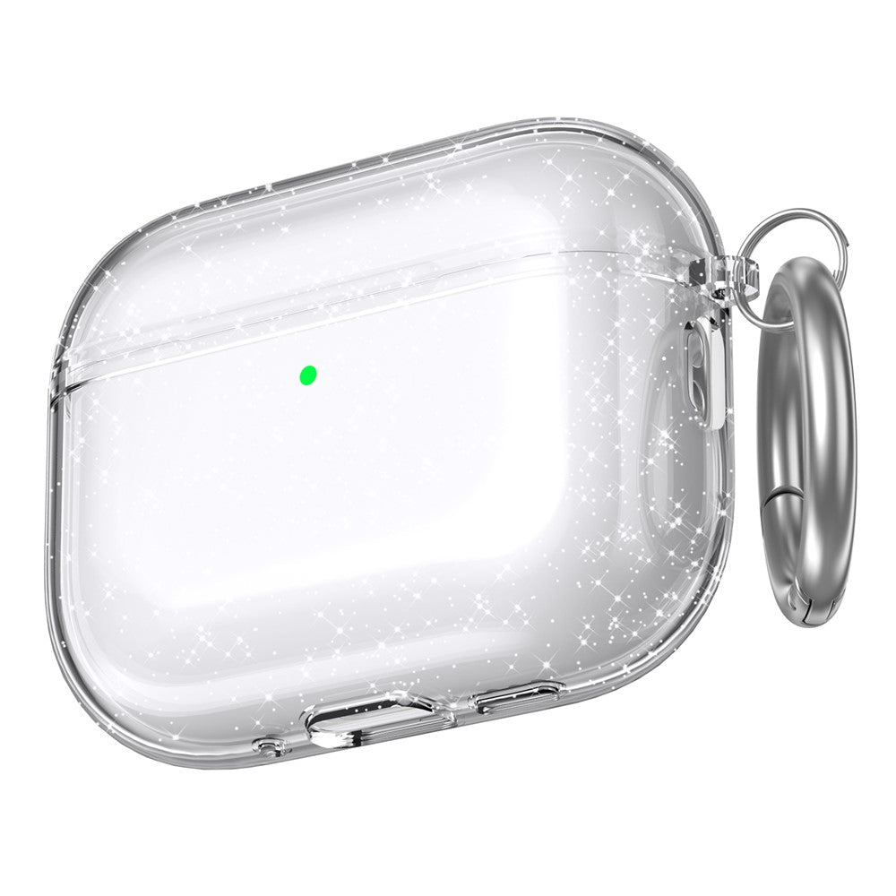 Capa Transparente com Brilho para AirPods Pro 3