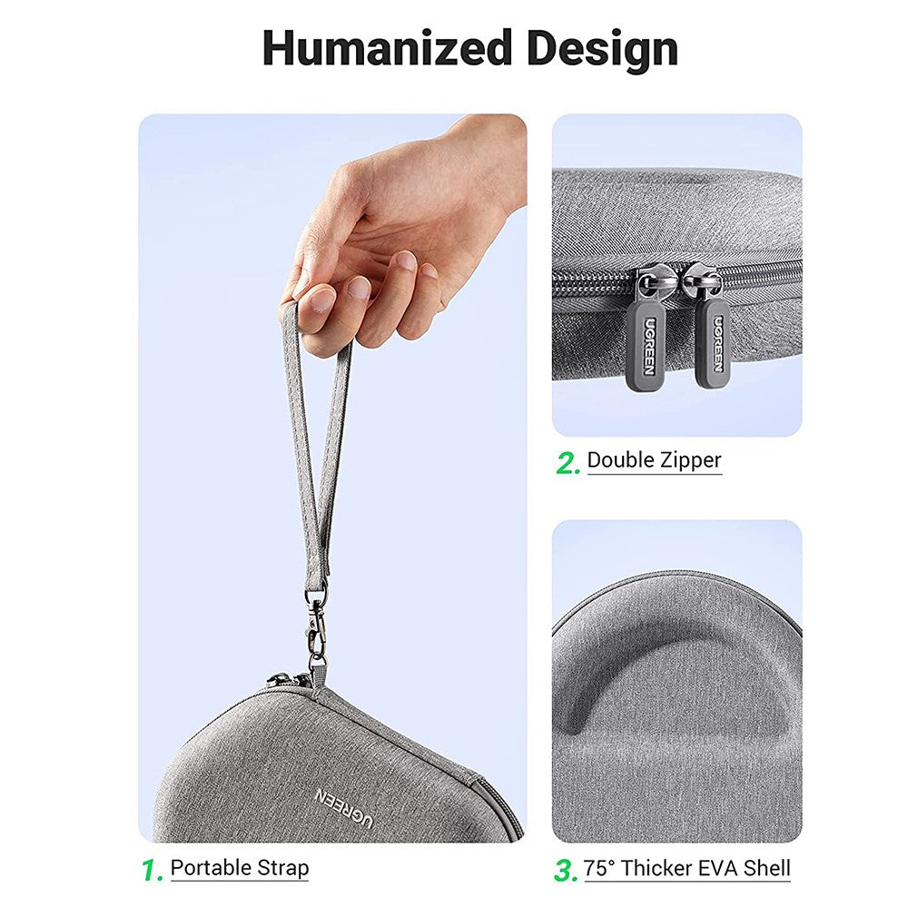 estojo premium transporte airpods max ugreen