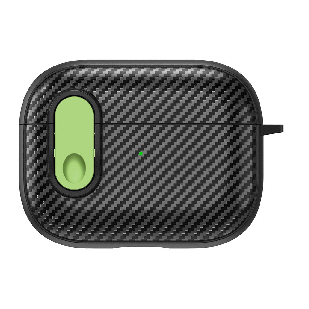 Capa Carbon Fiber Buckle para AirPods Pro 2