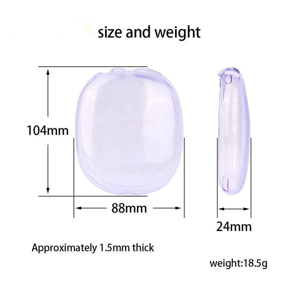 Par de Capas Transparentes em TPU para AirPods Max