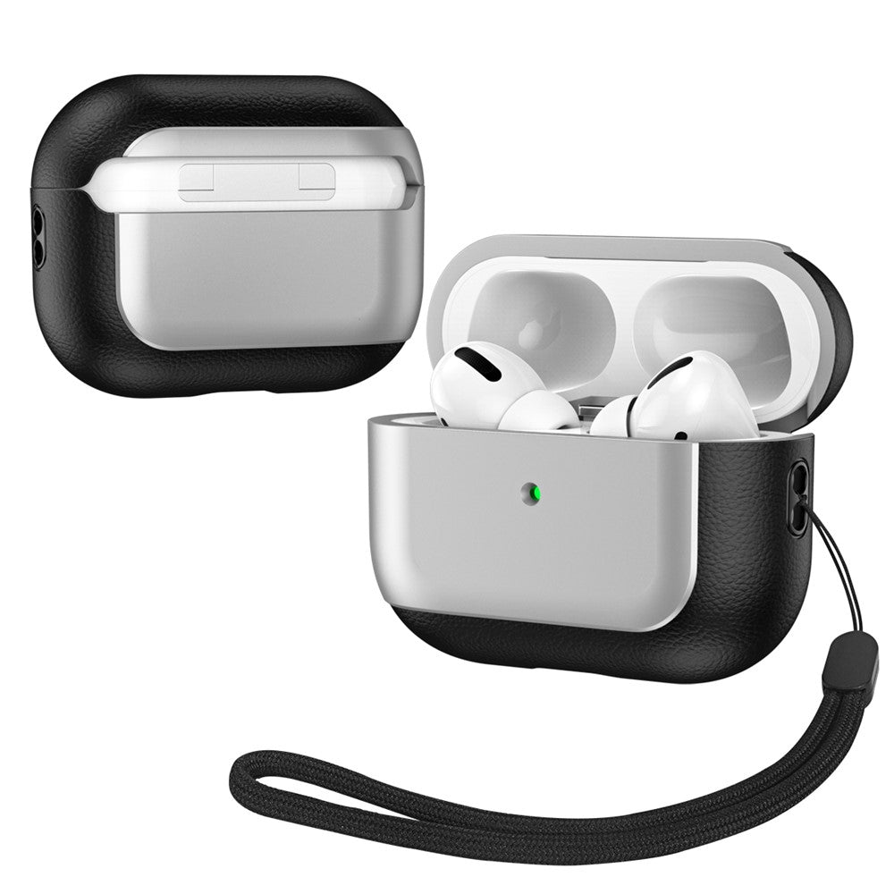 Capa Electroplating para AirPods Pro com Lanyard