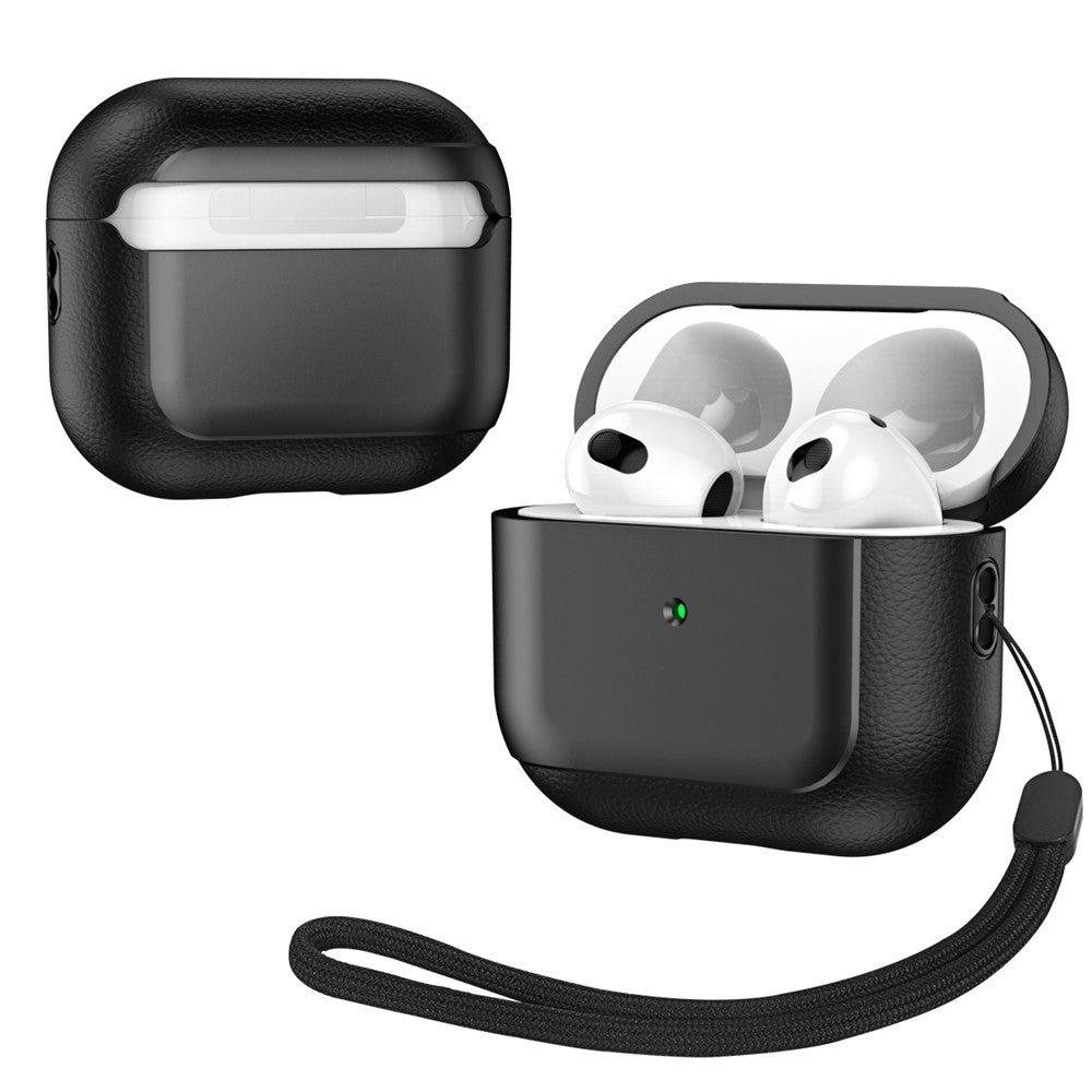 Capa Shockproof TPU para AirPods 3 com Lanyard